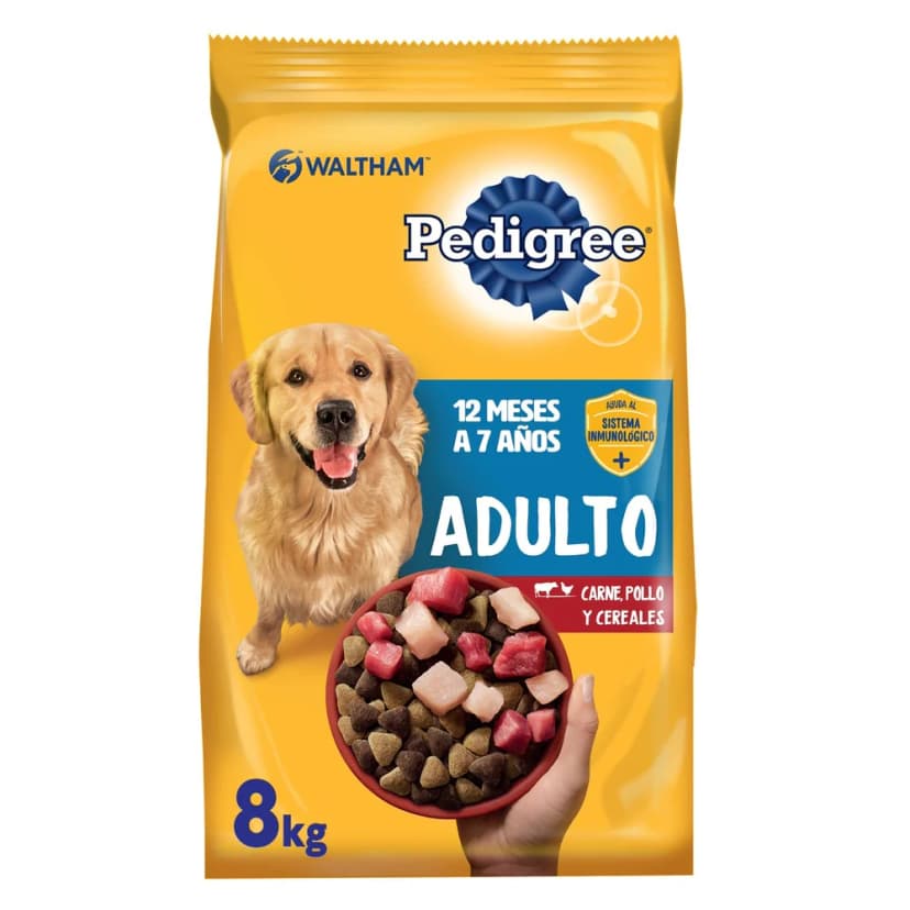 Alimento Pedigree Adulto Carne 8kg